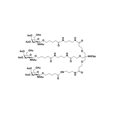 Tri-GalNAc(OAC)3 Cbz